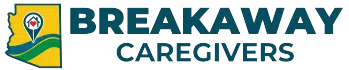 Logo for Breakaway Caregivers featuring an outline of Arizona with a location pin containing a heart, alongside the organization's name in bold text—ideal for a home and community based services near me habilitation provider Phoenix AZ. Logo for Breakaway Caregivers featuring an outline of Arizona with a location pin containing a heart, alongside the organization's name in bold text—ideal for a home and community based services near me habilitation provider Phoenix AZ.