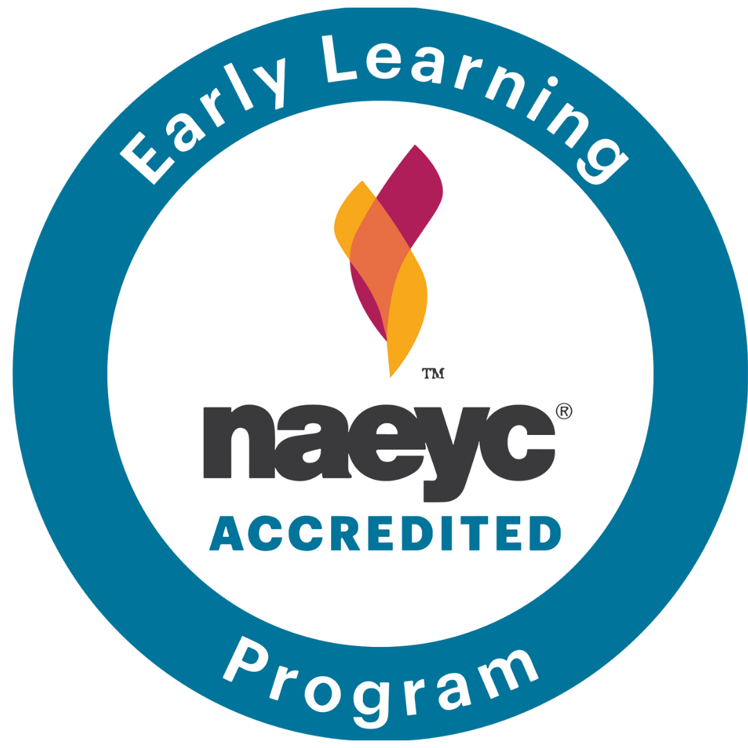 Logo of the NAEYC-accredited program for early learning.